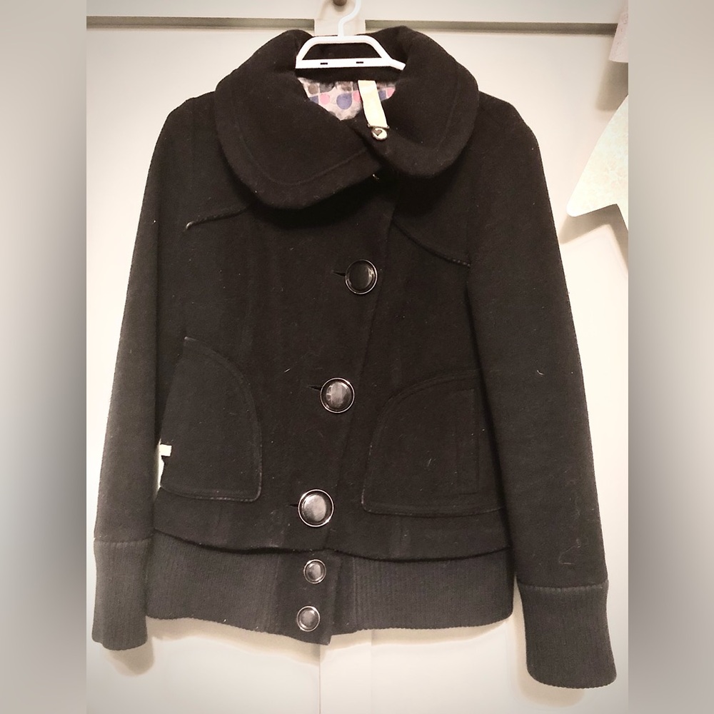 Soia & Kyo Black Bomber Jacket